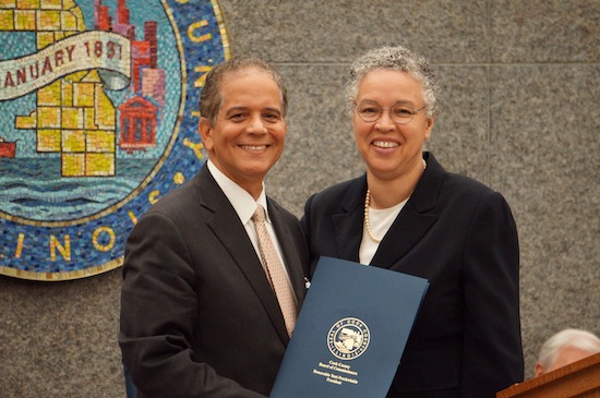 PRECKWINKLE AND COUNTY BOARD HONOR FINCH