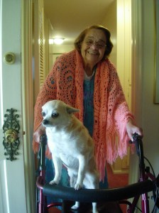 Grandma Finch and Daisy June 2010  # 2